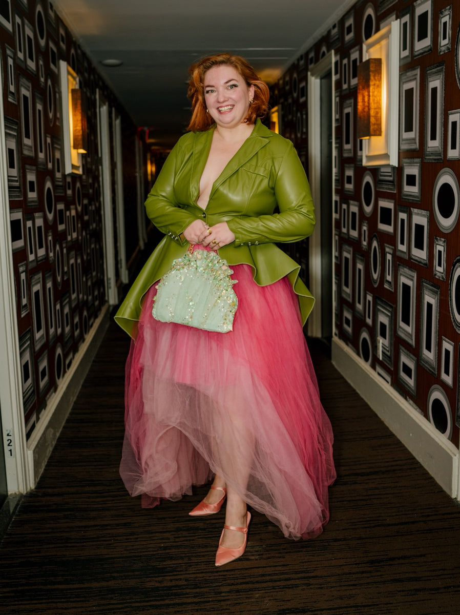 glinda engagement dress WICKED x Scenery: The (Engagement Dress) while her pretty eyes SMLFW24L9 Sizes:18 Sleeper + Loungewear Dress