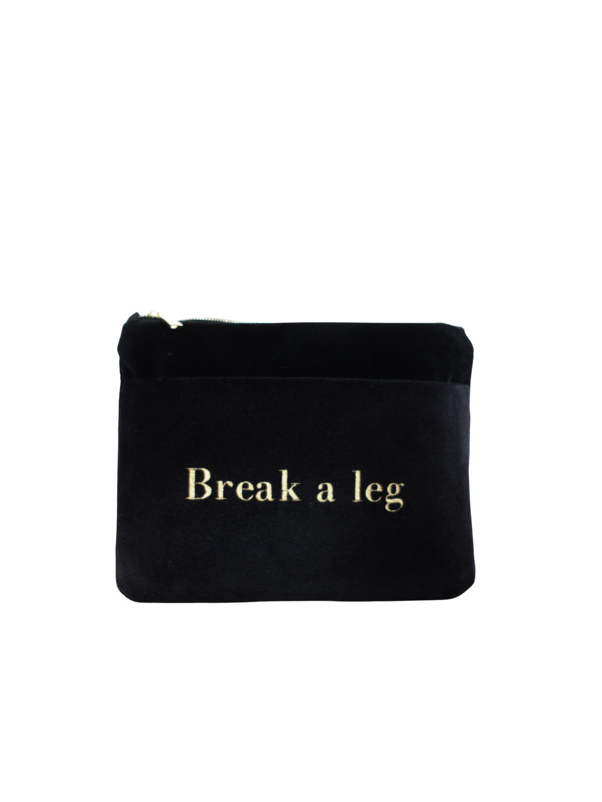 PREORDER Gold "Break a leg" bag (with loops)