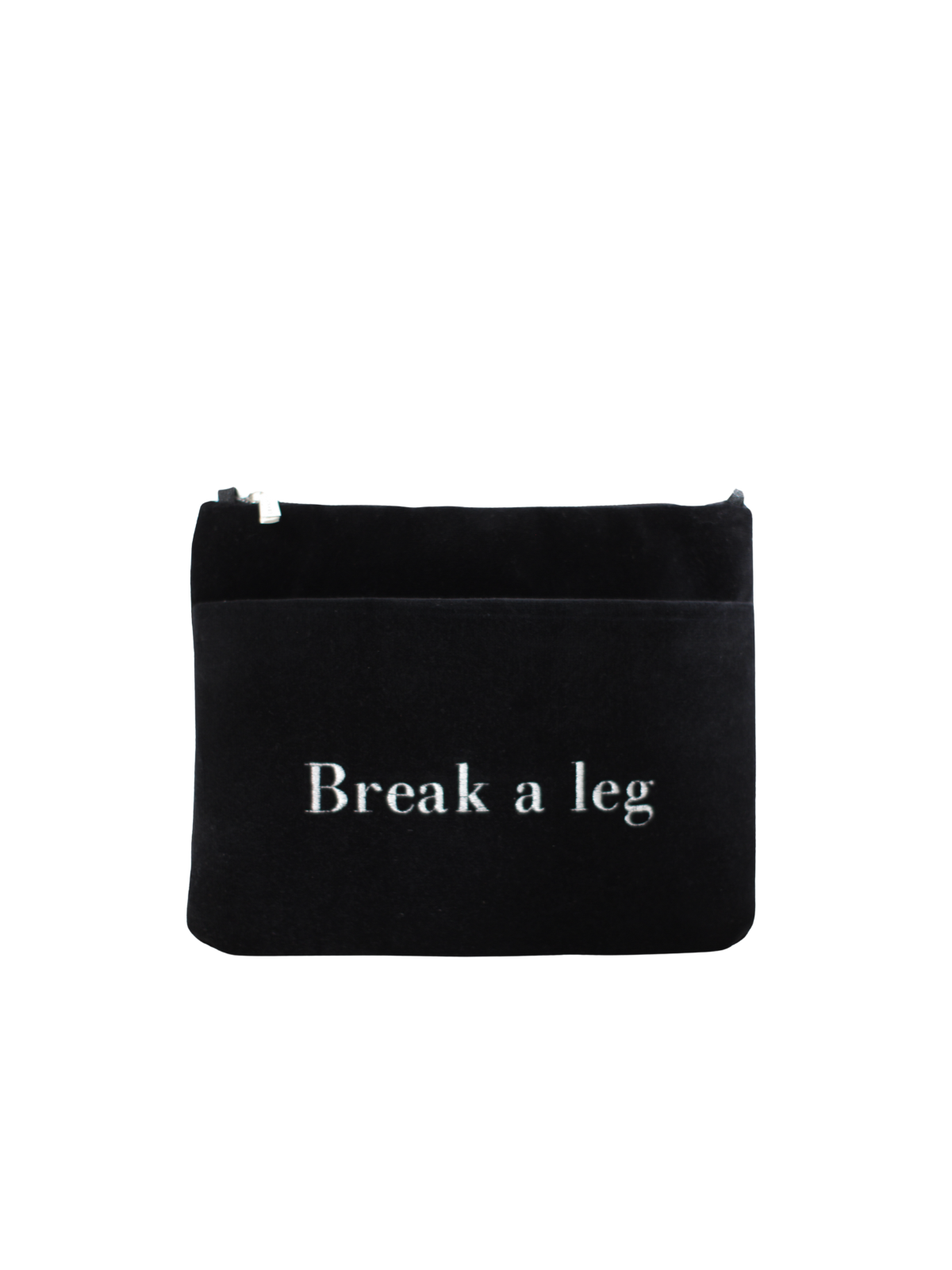Silver "Break a leg" bag (with loops)