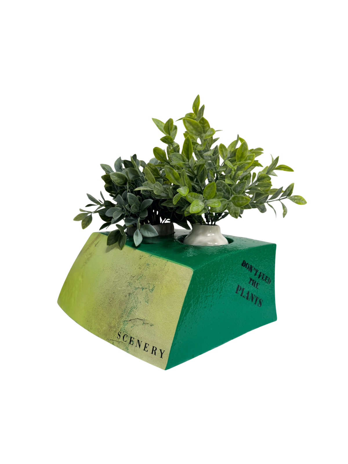 Little Shop Faux Planter (Medium) - Scenery