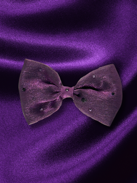 Purple Organza, Broadway Costume Bow