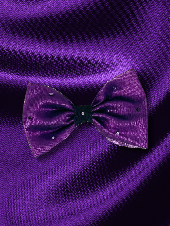 Purple, Broadway Costume Bow