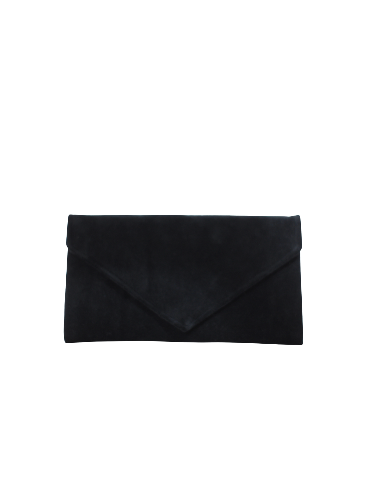 Black Masking Leg Envelope Clutch
