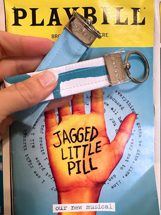 Jagged Little Pill Keychain - Scenery