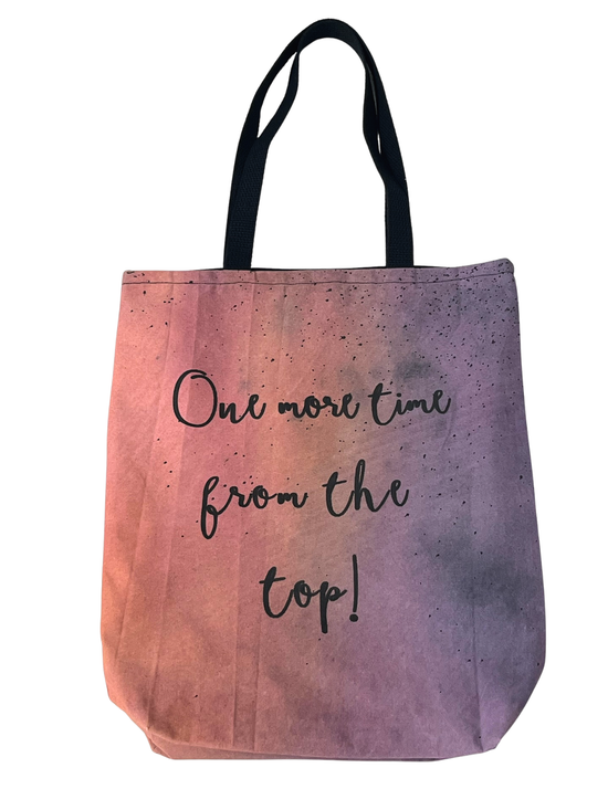 "One more time from the top" New York, New York Teacher Tote (Broadway)