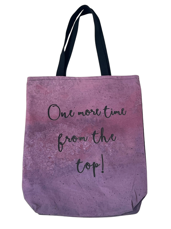 "One more time from the top" New York, New York Teacher Tote (Broadway)