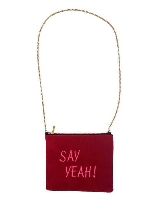 Load image into Gallery viewer, Kinky Boots &amp;quot;Say Yeah!&amp;quot; Bag (with loops) - Scenery
