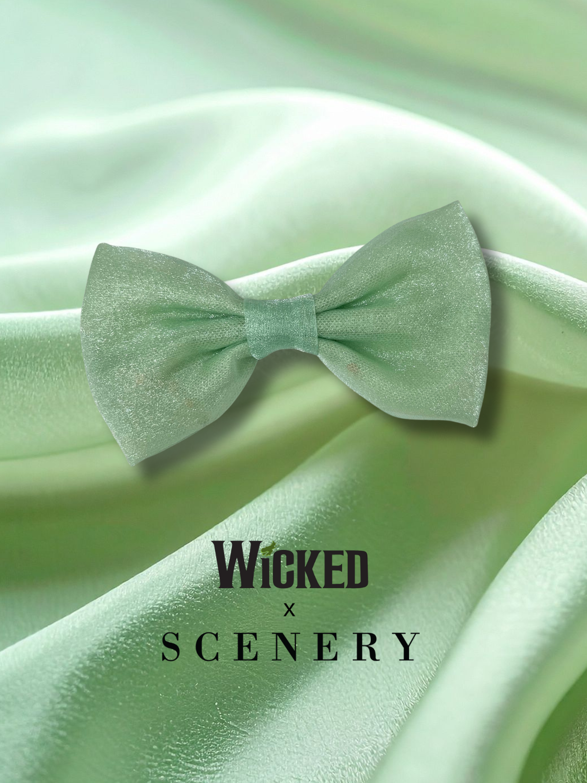 WICKED x Scenery: Engagement Dress Hair Bow - Scenery