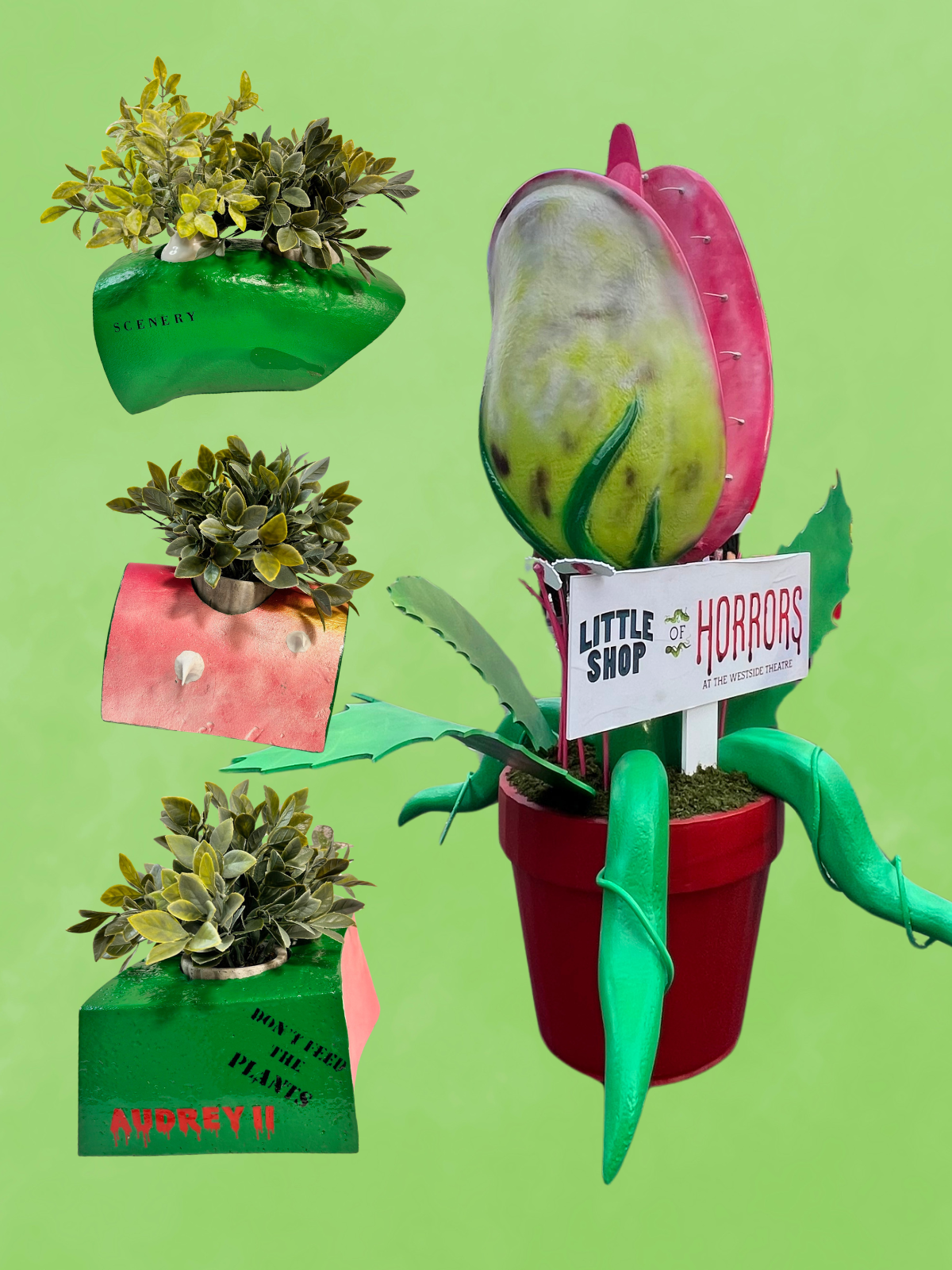 Little Shop Faux Planter (Large) - Scenery