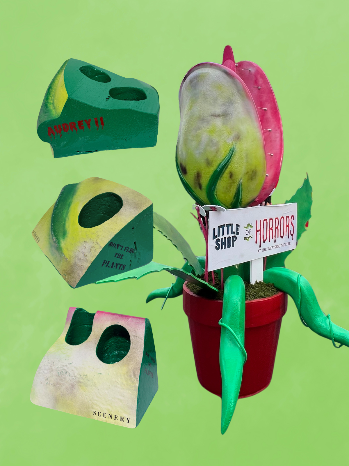 Little Shop Faux Planter (Large) - Scenery