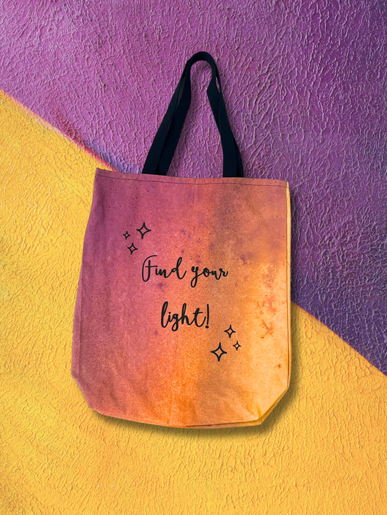 "Find your light" New York, New York Teacher Tote (Broadway)