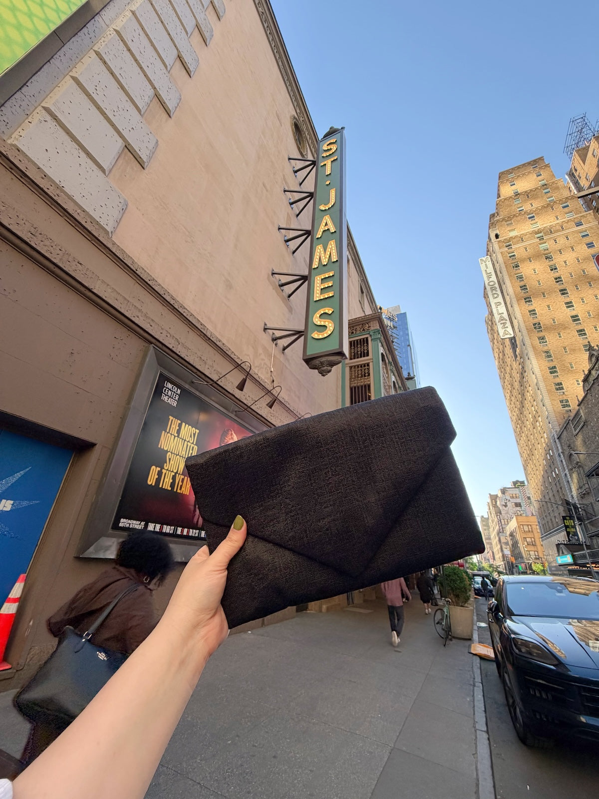 Backstage Sunset Boulevard Bag (Broadway) (with loops) Black