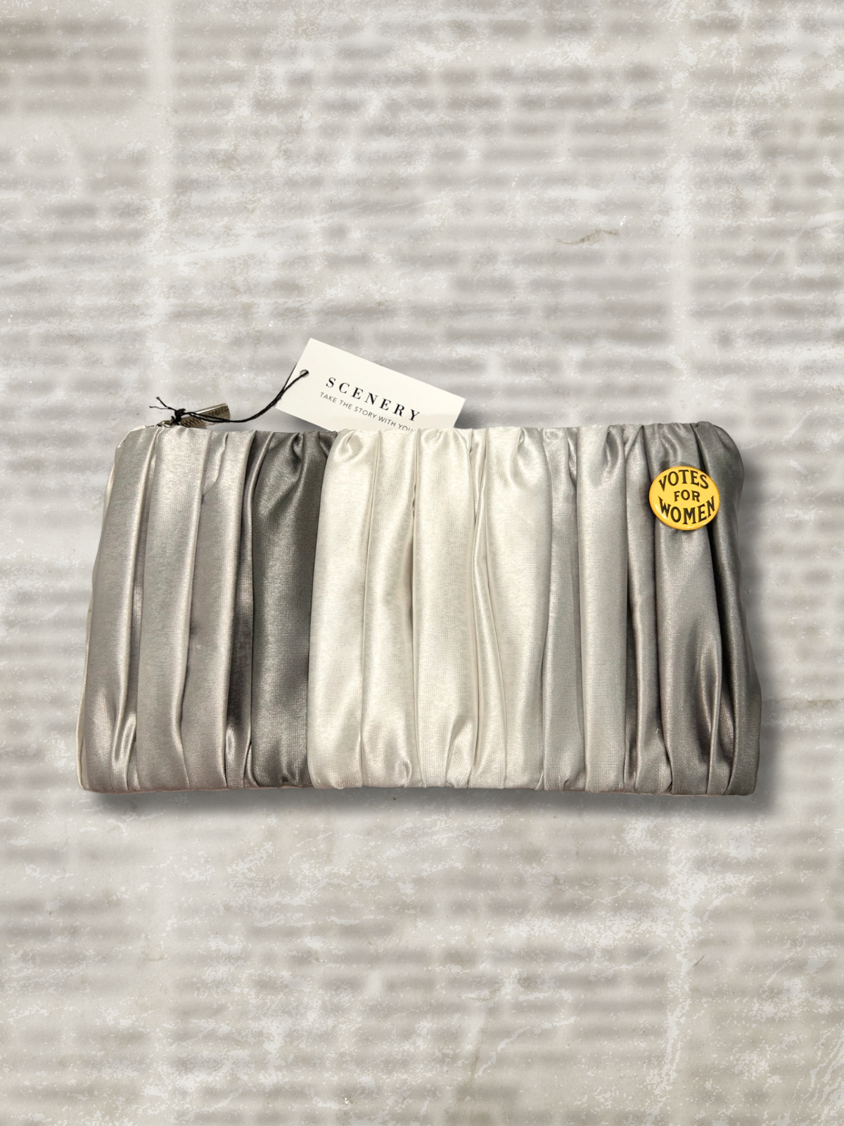 Suffs Rouched Bag (with loops) - Scenery