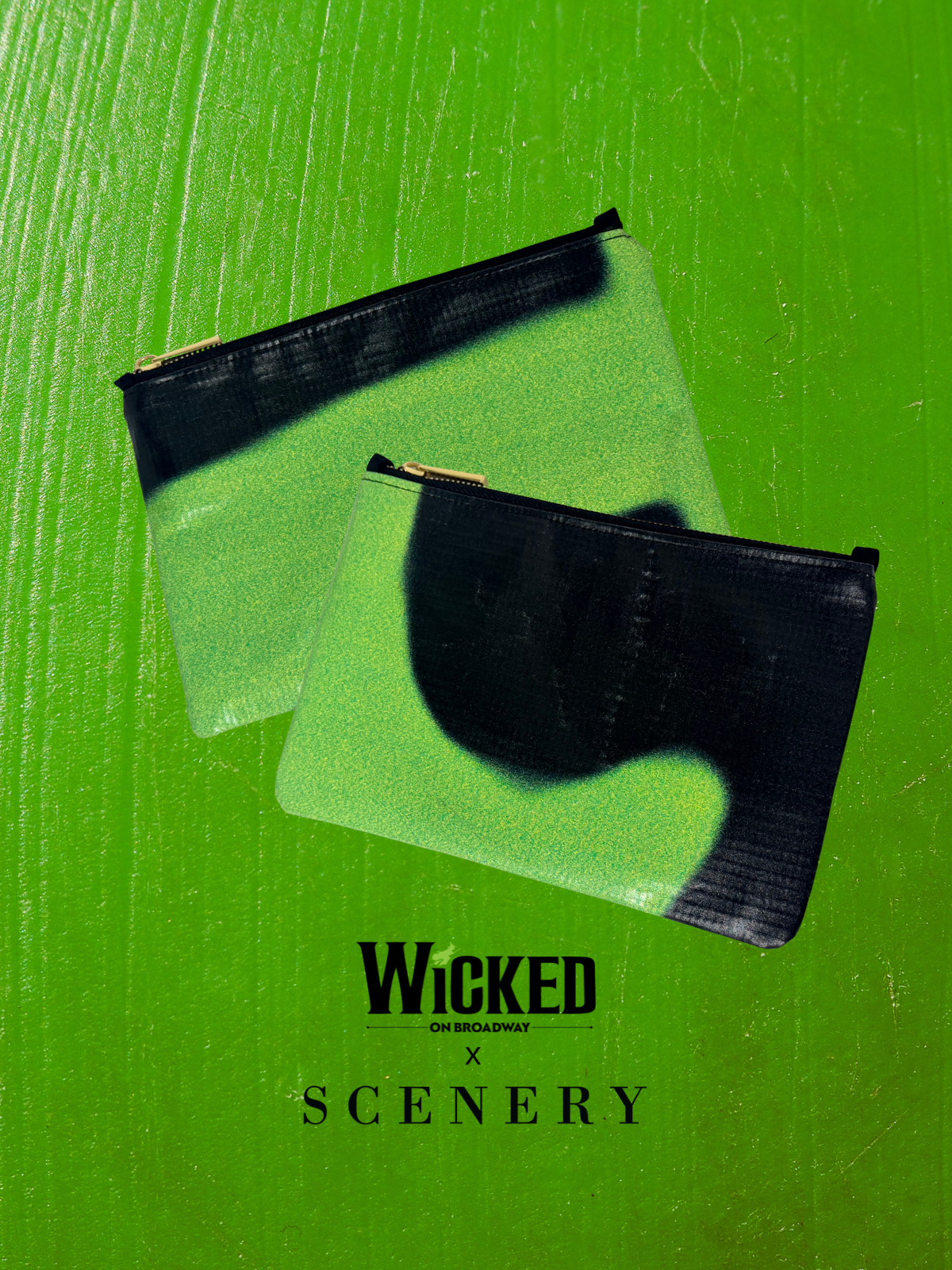 WICKED x Scenery: Billboard Pouches (with loops) - Scenery