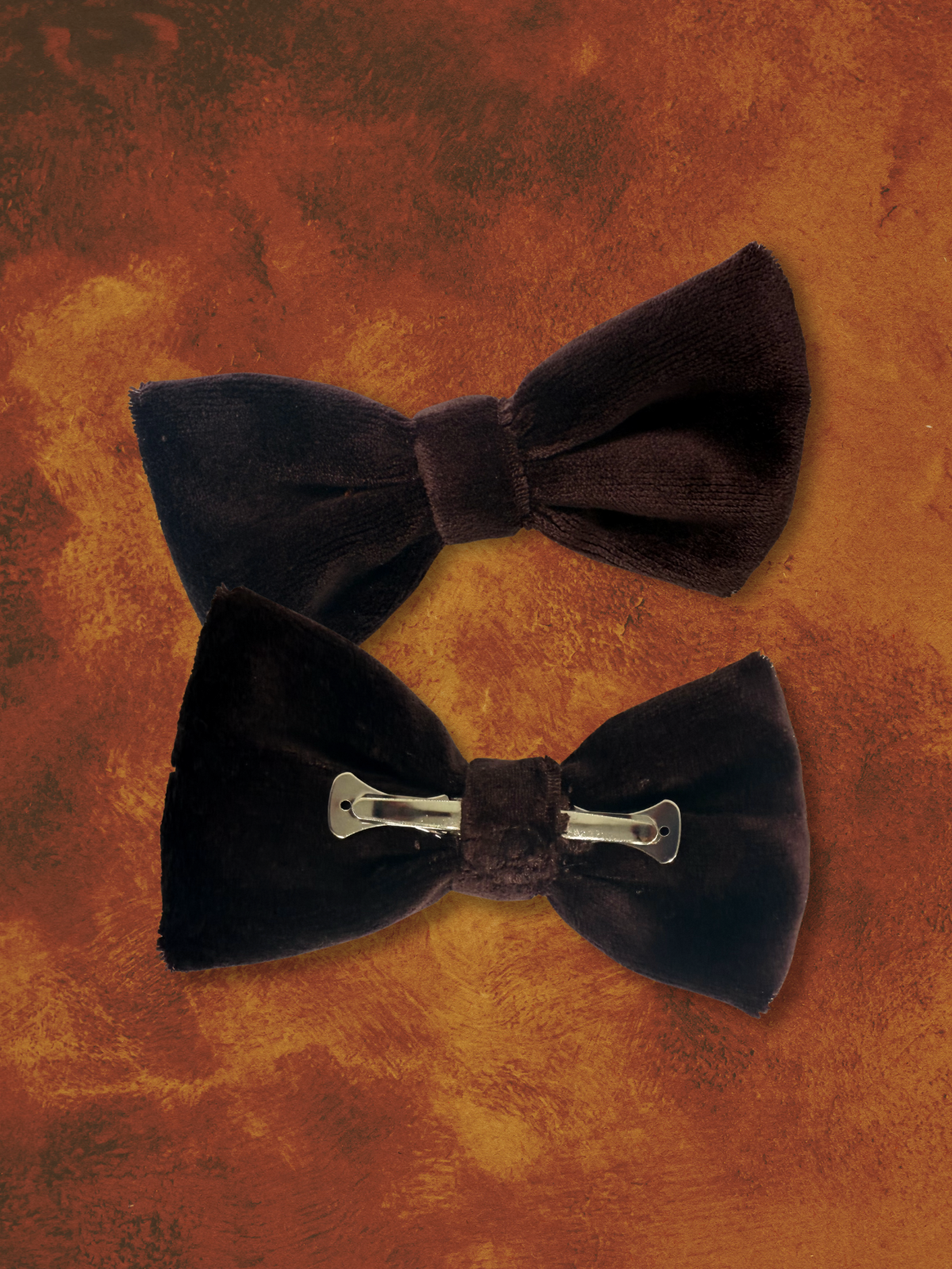 Cabaret Broadway Bow Tie (Brown) (clip on)