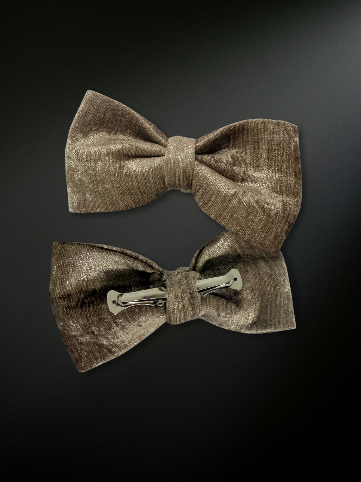 Sunset Boulevard Backstage Bow Tie (Gold) (clip on)