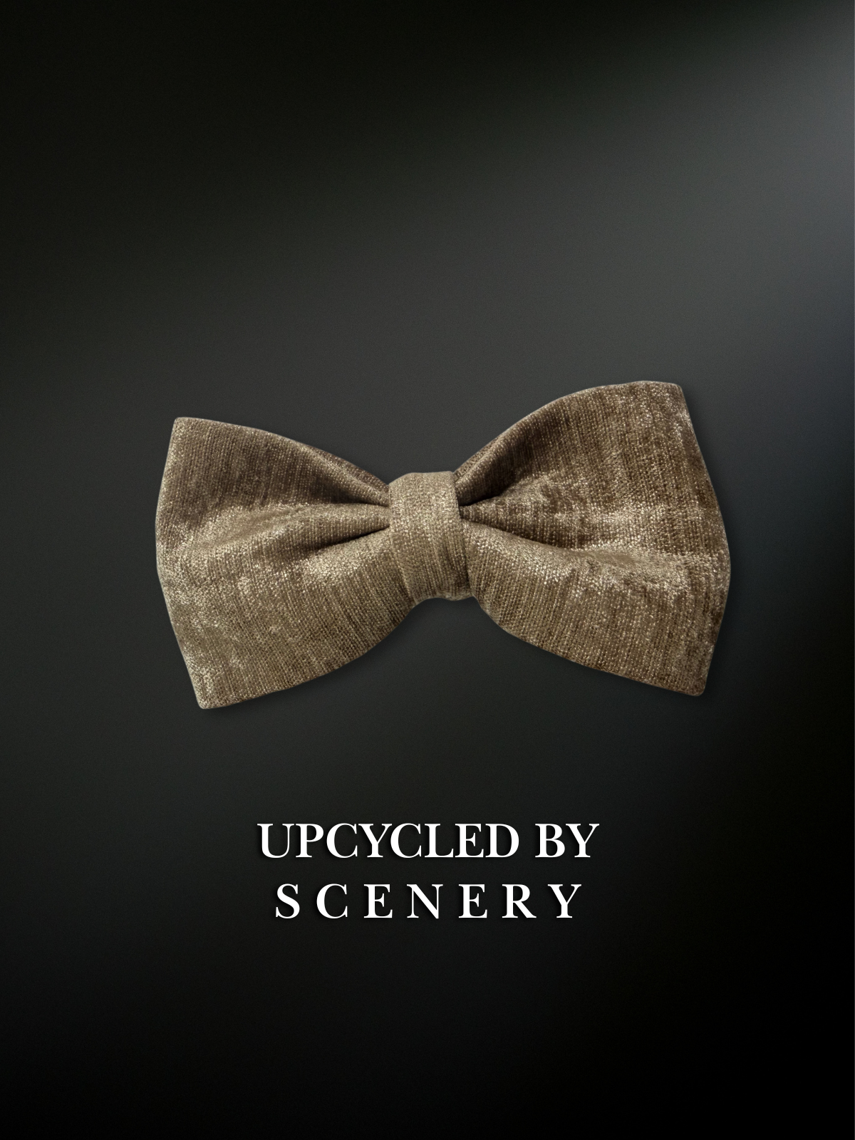 Sunset Boulevard Backstage Bow Tie (Gold) (clip on)