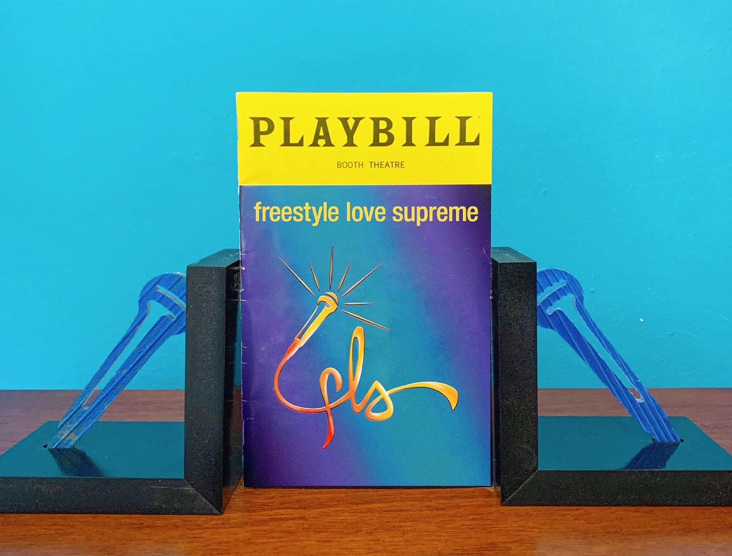 Freestyle Love Supreme Broadway Bookend - Scenery