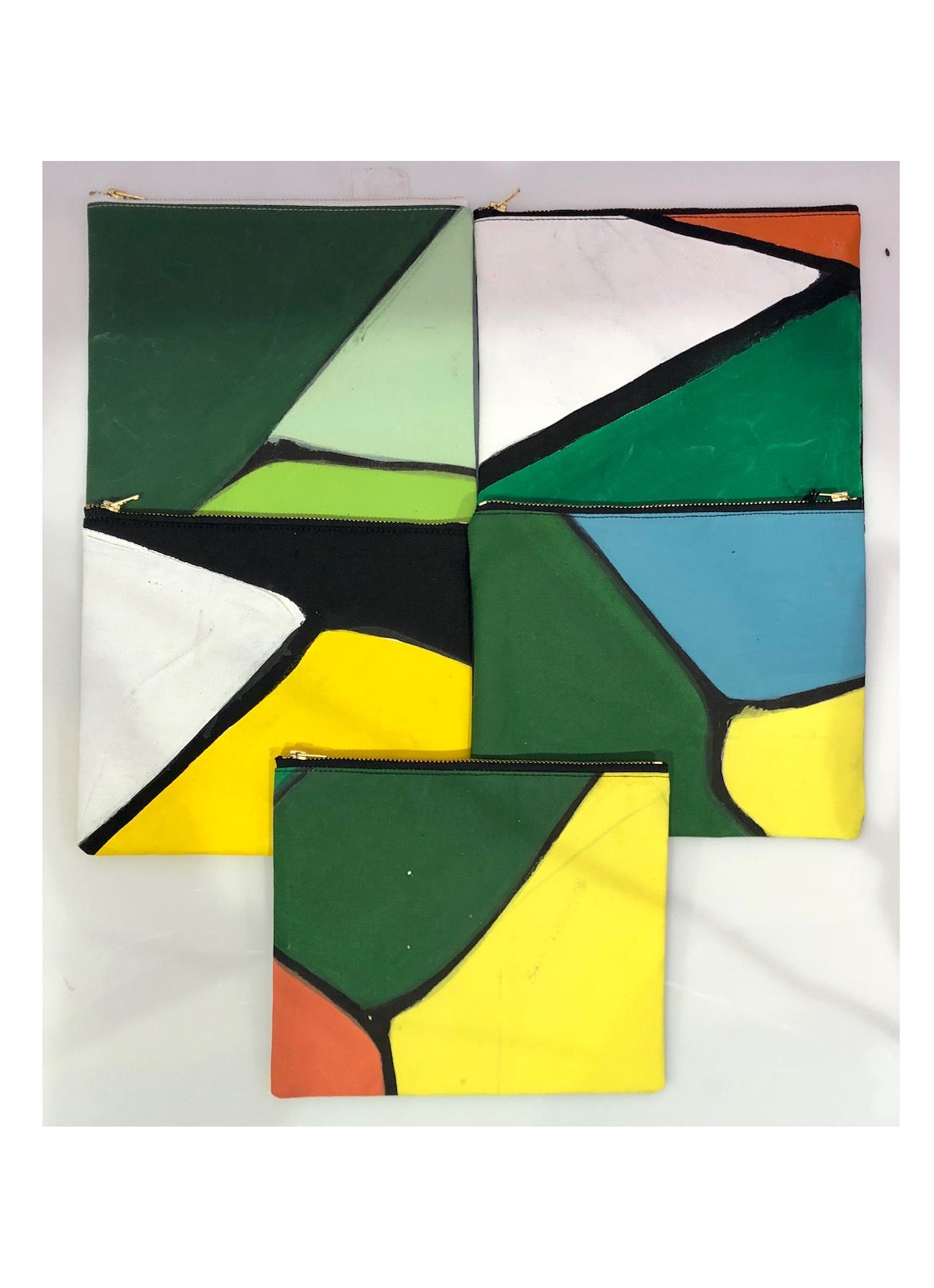 Load image into Gallery viewer, VEREMONDA - Green, Blue, Yellow - Scenery
