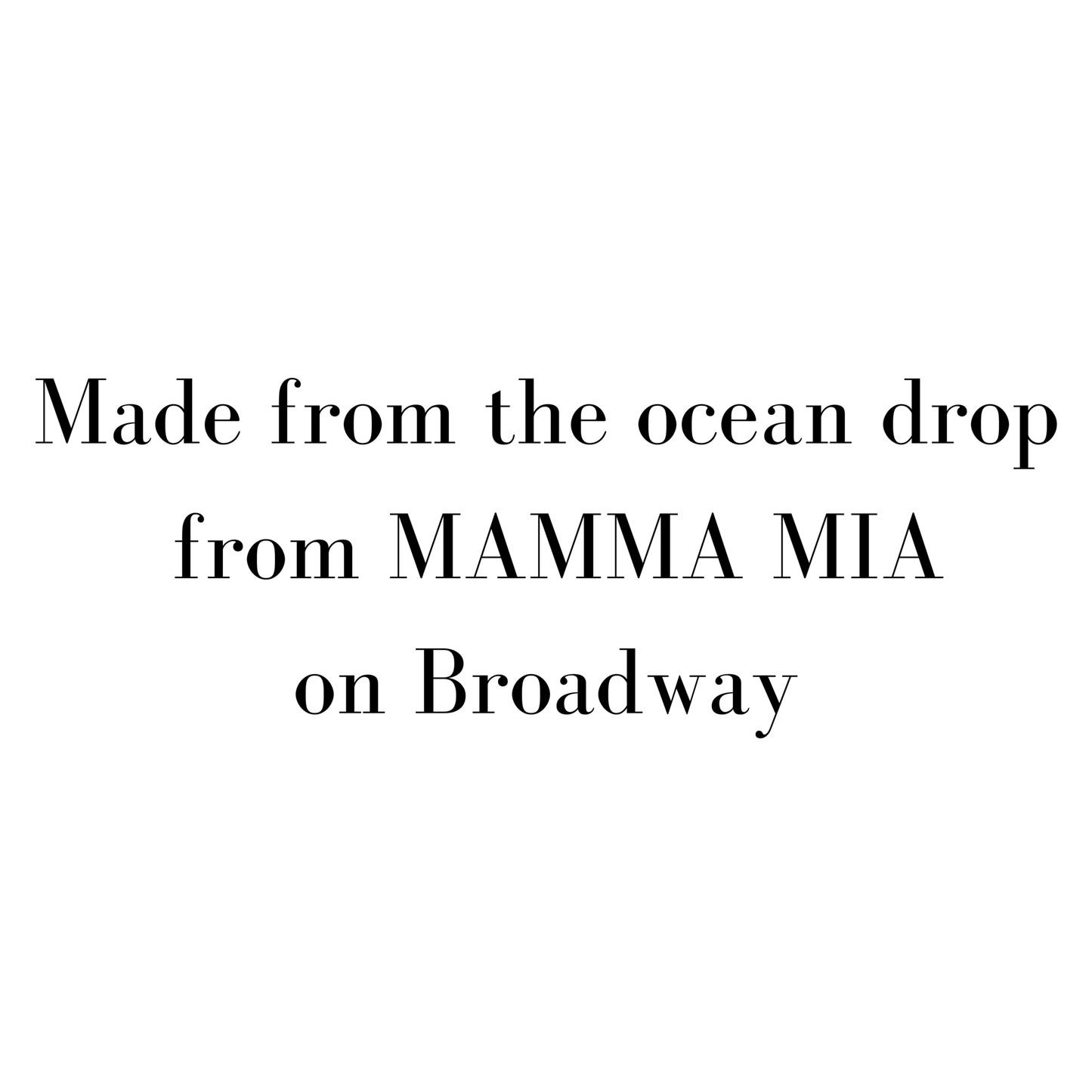 Mamma Mia - Scenery