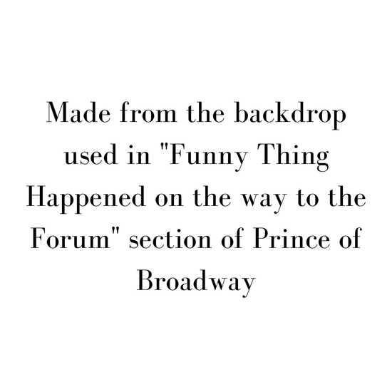 Prince of Broadway - Scenery